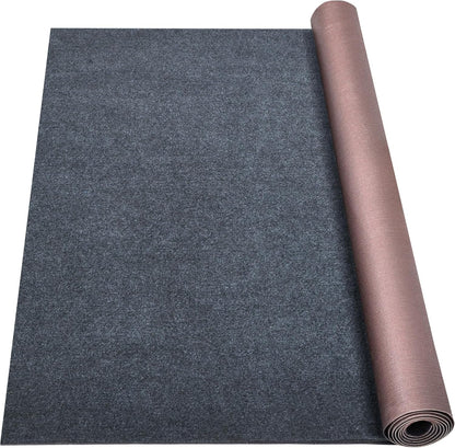 Marine Carpet,5 FT x 20 FT Dark Gray Indoor Outdoor Carpet 0.2" Thick Boat Carpet with Water-Proof