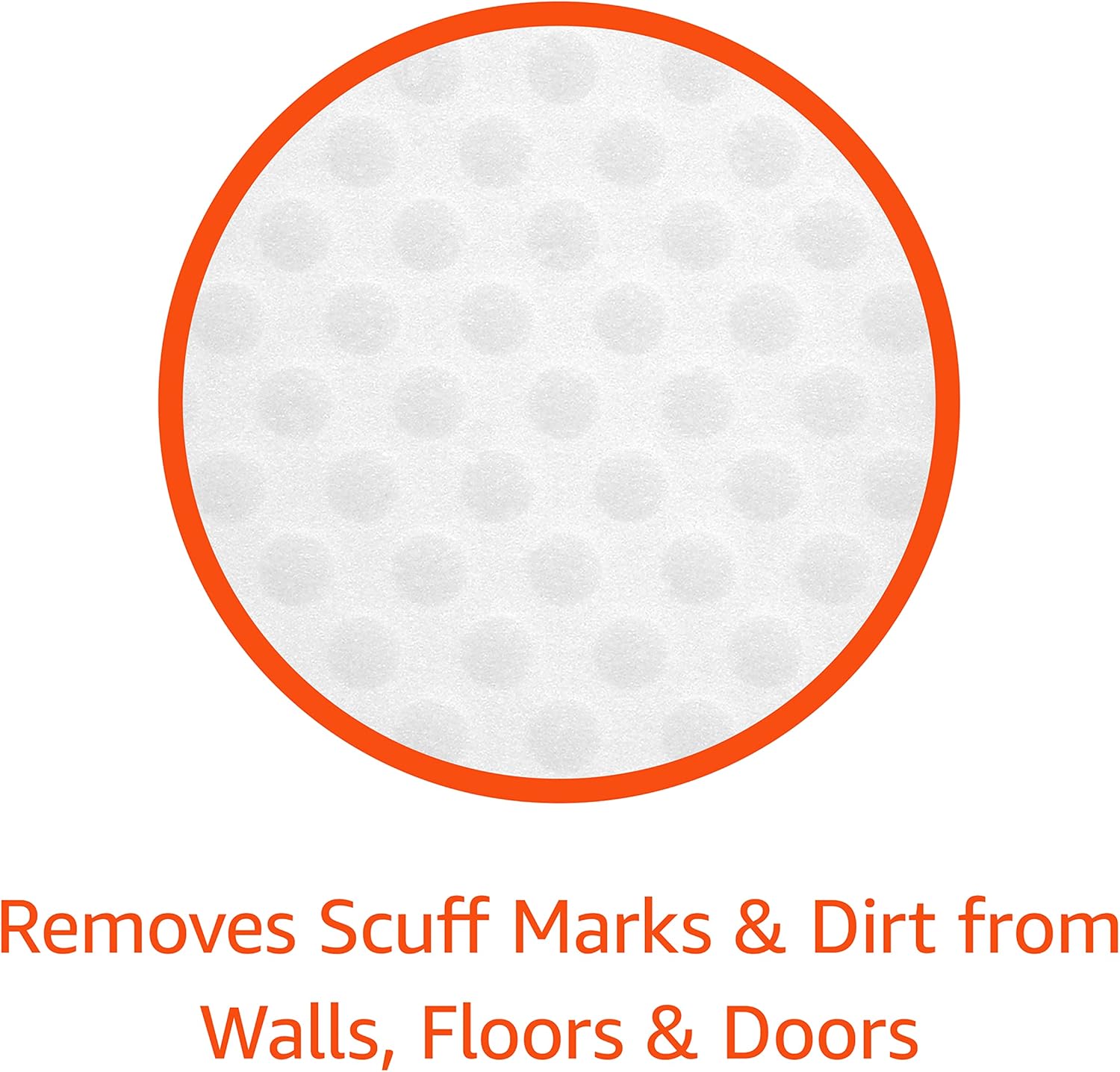 Amazon Basics Extra Durable Eraser, Cleaning Sponges, Removes Scruff Marks and Dirt from Any
