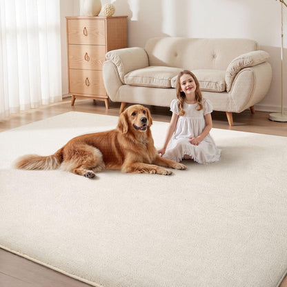 Sour Lemon 9x12 Area Rugs for Living Room, Soft Large Area Rug Fluffy Rugs for Bedroom，Machine