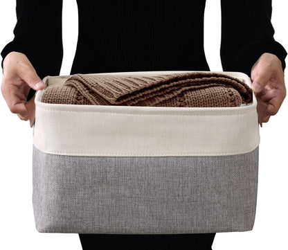 DECOMOMO Storage Baskets for Shelves - Fabric Closet Organizers and Storage Bins, Perfect Baskets