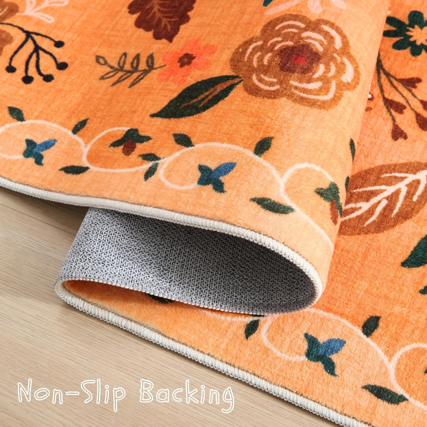Runner Rug for Hallways Kitchen Rug Non Slip 2'6''x8' Washable Runner Rugs with Rubber Backing Soft