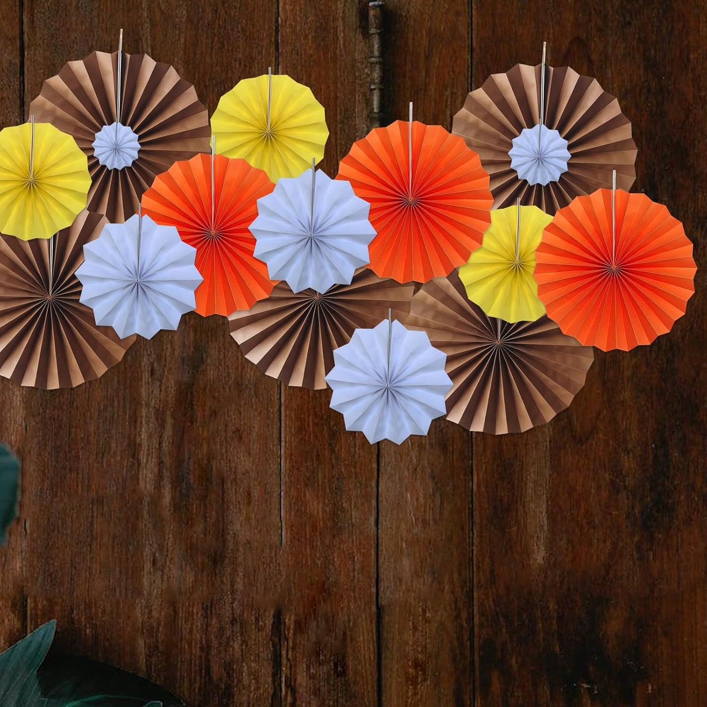 Brown Party Decorations,Brown Wedding Decorations for Party Events Accessories,Brown Birthday