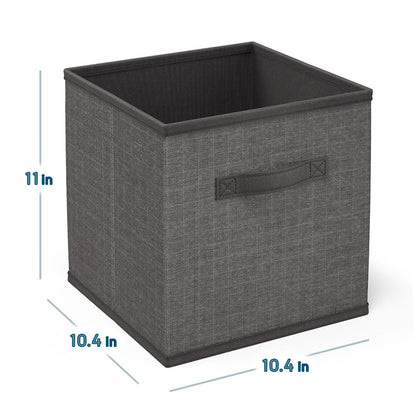 Nestl Cube Storage Bins, Foldable 12 Cube Storage Organizer Bins, Fabric Storage Cubes, Storage