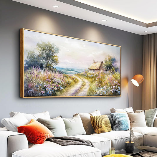 ZUITINGHUA Wood Framed Canvas Wall Art For Living Room Large Wall Decor For Office Bedroom