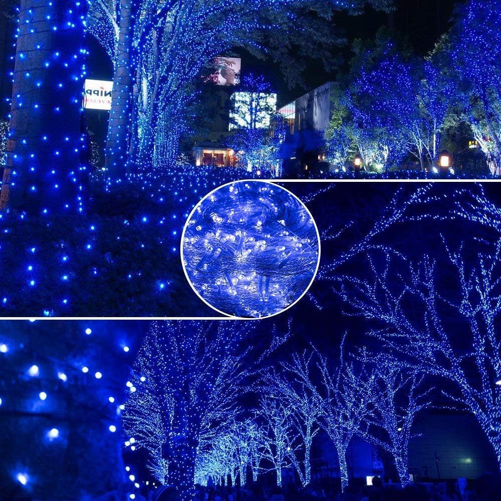 33FT 100 LEDs String Lights Waterproof Fairy Lights 8 Modes with Memory 30V UL Certified Power