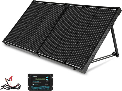 Renogy 100 Watt 12 Volt Portable Solar Panel with Waterproof 20A Charger Controller Foldable 100W