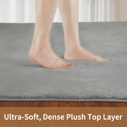 Sour Lemon 9x12 Area Rugs for Living Room, Soft Large Area Rug Fluffy Rugs for Bedroom，Machine