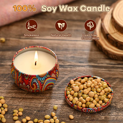 Scented Candles Gift Set, 12 Pack Candle for Home Scented, Candles Clearance with Gift Box