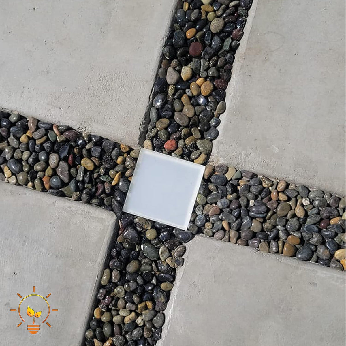 Paver Light 4×4 Inch (3.93 X 3.93 inch), Warm White 2700K Glare-Free Illumination for Driveways