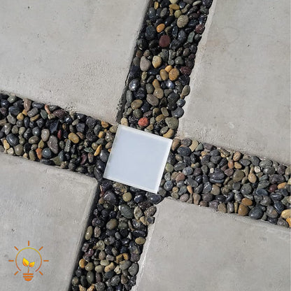 Paver Light 4×4 Inch (3.93 X 3.93 inch), Warm White 2700K Glare-Free Illumination for Driveways