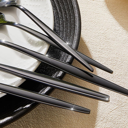 KINGSTONE Silverware Set, 40-Piece Flatware Set Cutlery Set Premium 18/10 Stainless Steel