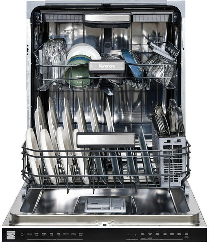 Kenmore 24" Built-in Stainless Steel Tub Dishwasher EasyFlex 3rd, SmartWash, UltraWash, TurboDry
