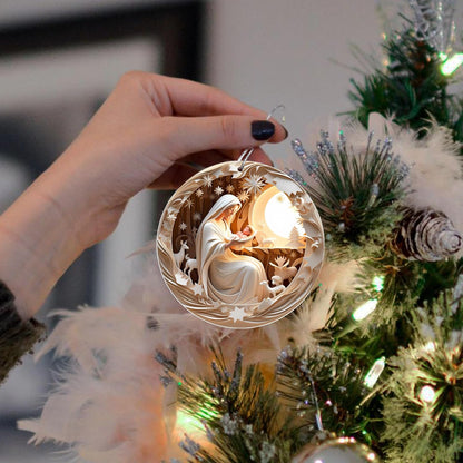 Jabihome Christmas Ornaments 2025, Exchange for Women, Men, Collectible Dated Year Ornaments for