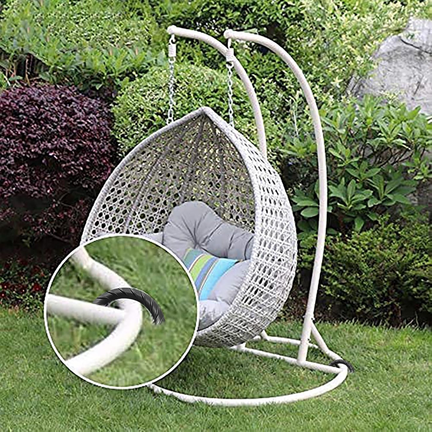 16" Ground Rebar Stakes Heavy Duty J Hook Ground Anchors, 5/16 inch Curved Steel Tent Stakes Anti
