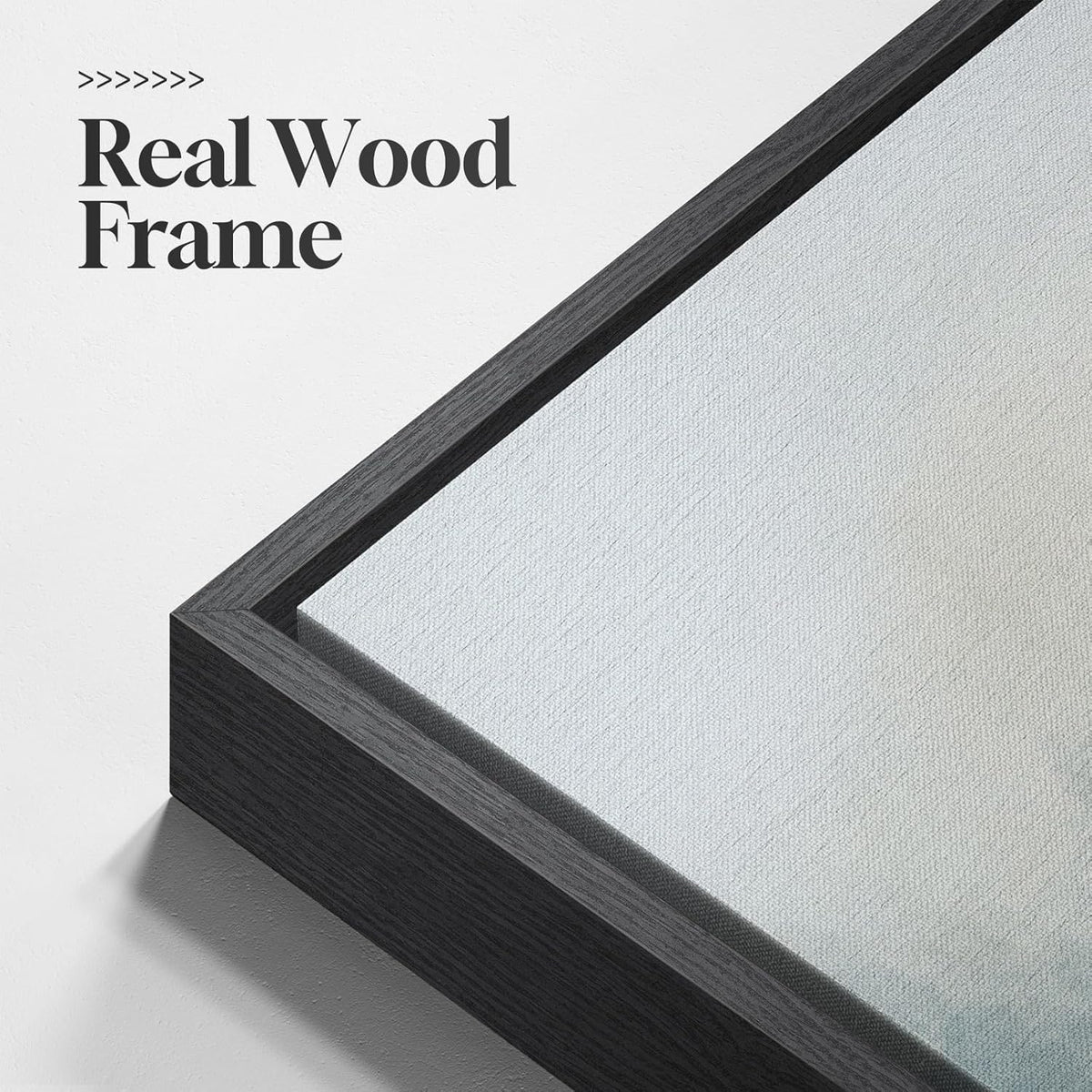 Large Framed Abstract Nature Landscape Wall Art for Living Room, 3 Piece Modern Canvas Prints