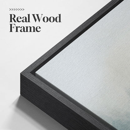 Large Framed Abstract Nature Landscape Wall Art for Living Room, 3 Piece Modern Canvas Prints