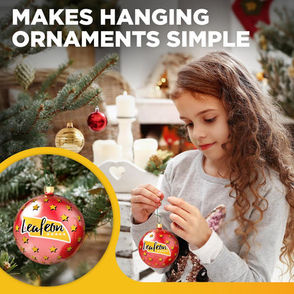 Leafeon 300 Pack Christmas Ornament Hooks for Christmas Tree Decoration – The Best Holiday Ornament