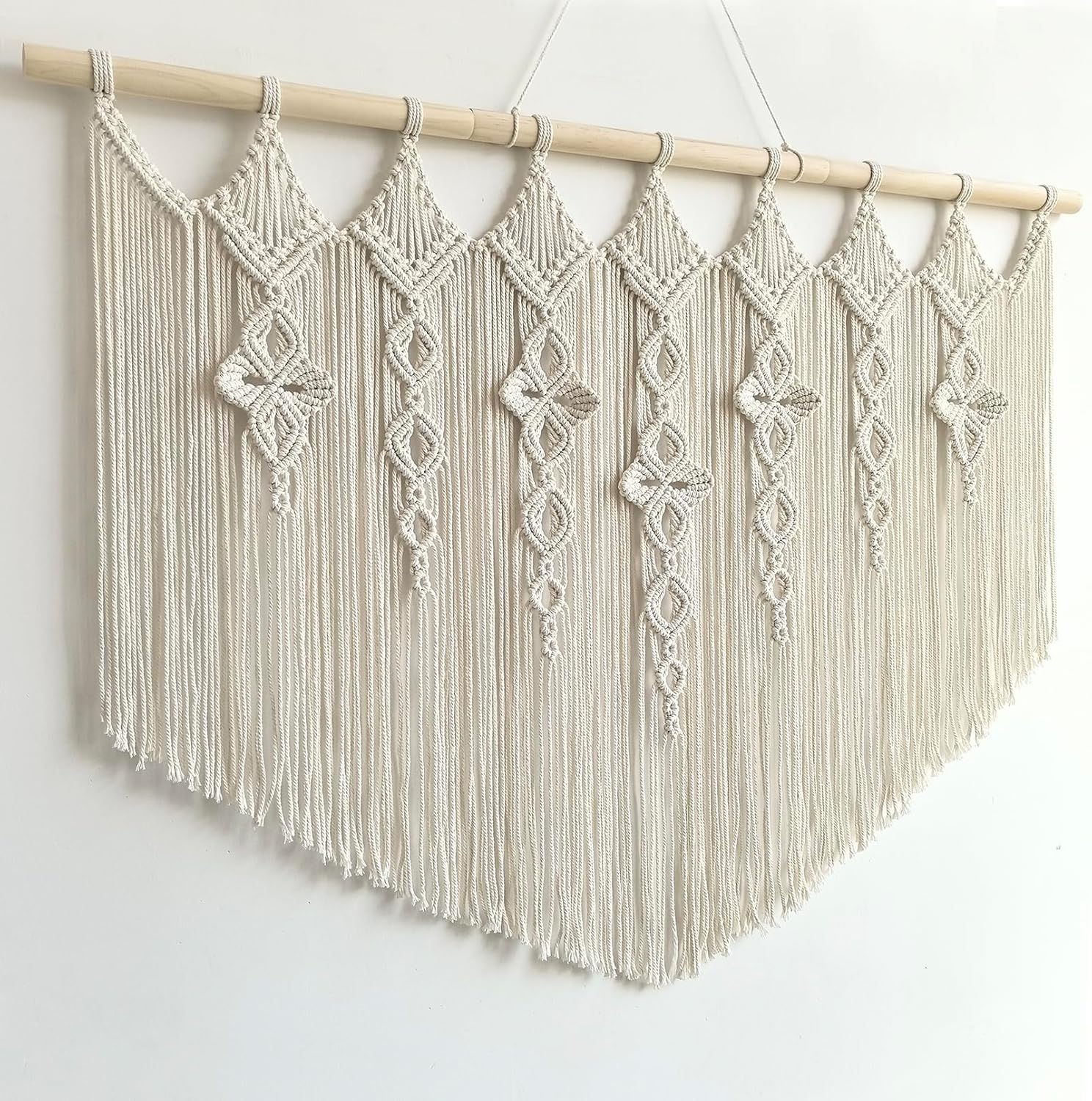 Achart Macrame Wall Hanging Large- Boho Wall Decor- large wall art- Wall Decor Living Room- Macrame