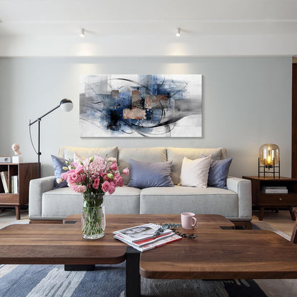 Mofutinpo Canvas Wall Art for Living Room, Bedroom, Office - Large Wall Art Decor - Abstract Wall