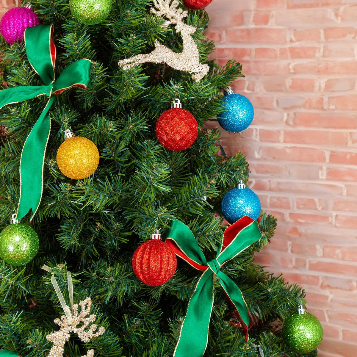 Every Day is Christmas Ornaments, Shatterproof Christmas Tree Ornament Set, Christmas Balls