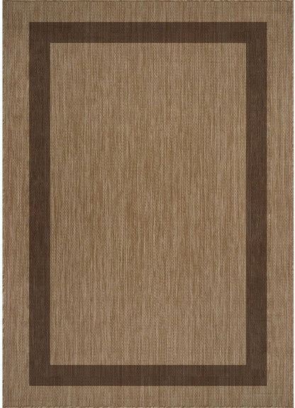 CAMILSON Outdoor Rug 6x9 - Modern Outside Rugs for Patios Porches Waterproof Durable Washable