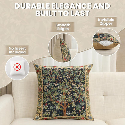 Charlotte Home Furnishings Throw Pillow Covers, Decorative Boho Pillow Covers for Couch, Living