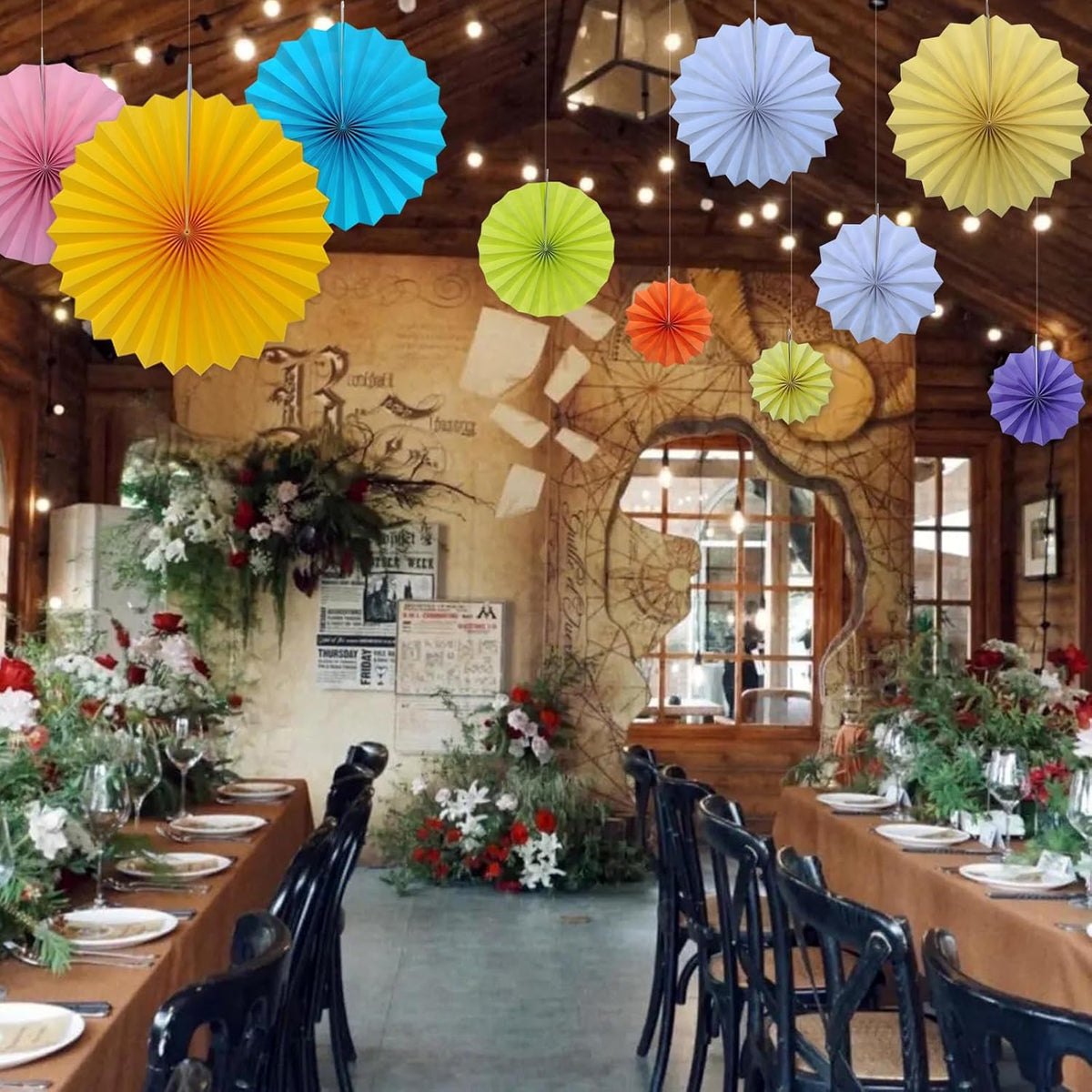 White Party Decorations,Wedding Decorations for Party Events Accessories,White Birthday