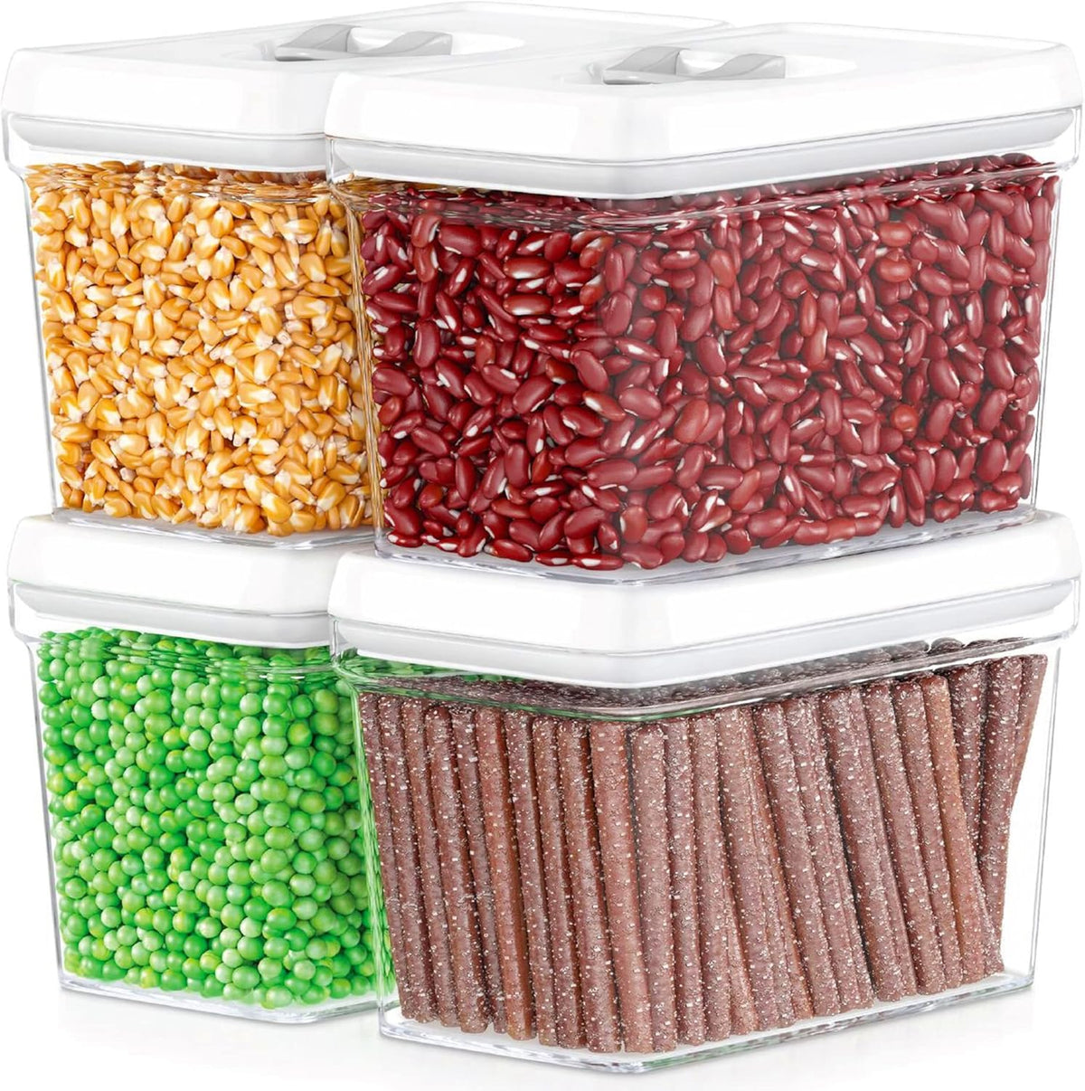 DWËLLZA KITCHEN Airtight Food Storage Containers - Pantry Snacks Kitchen Container, Baking