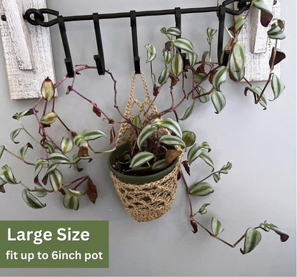 2PK Wall Planters for Indoor Plants, Macrame Plant Hanger | Wall Planter, Plant Hanger, Hanging