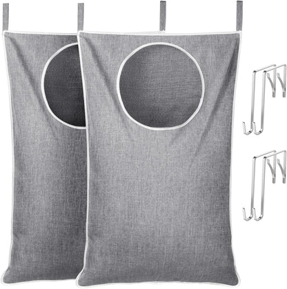 Lifewit 2 Pack Over Door Laundry Hamper, Large Collapsible Hanging Laundry Hamper, Hanging Laundry