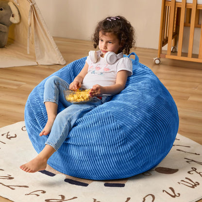 Bean Bag Chairs Teardrop Bean Bag Chair Beanbag Chair with Memory Foam Filled Machine Washable