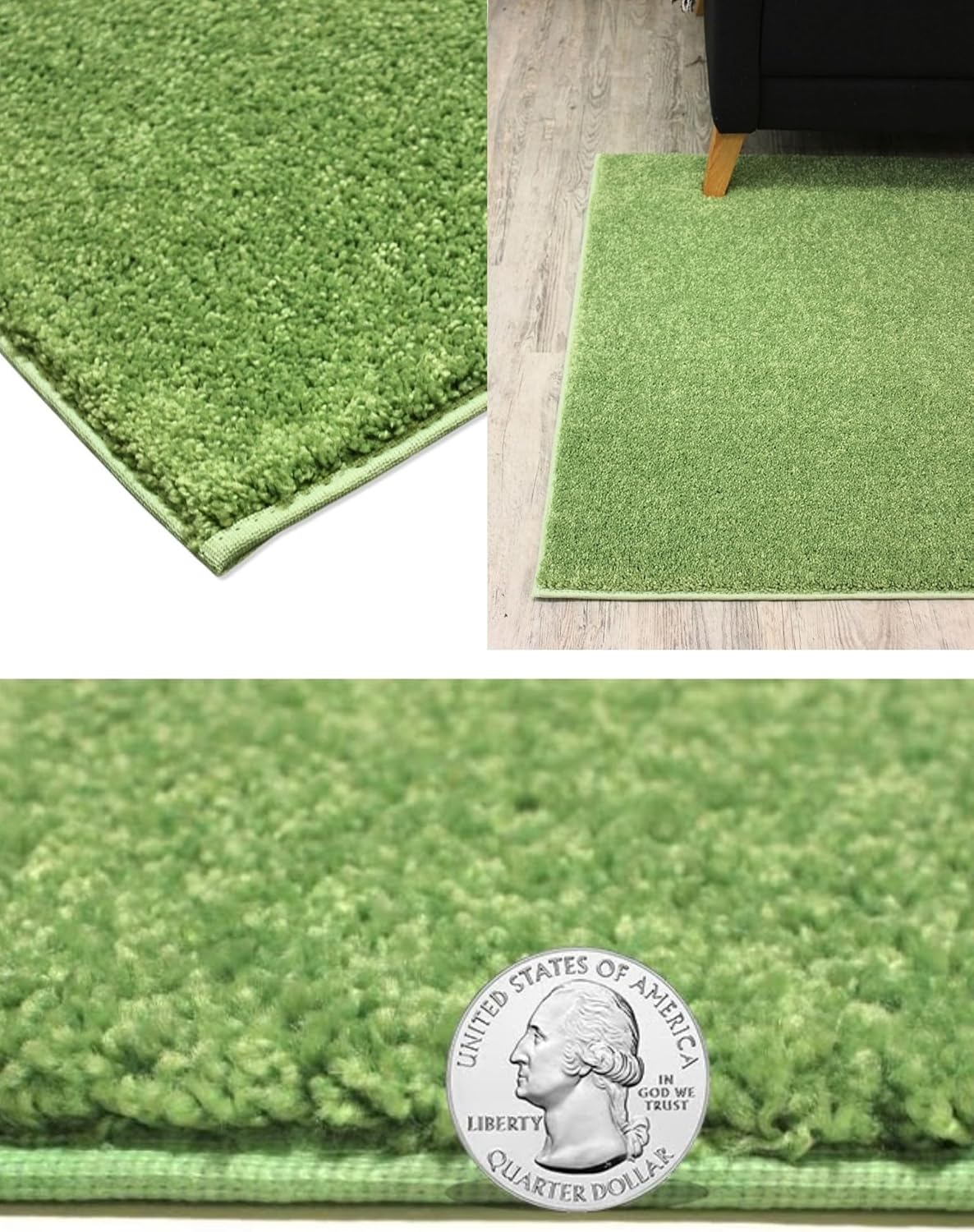 KOECKRITZ Soft and Colorful Kids Classroom Area Rugs (Passes Flammability Pill Test) Many Sizes and