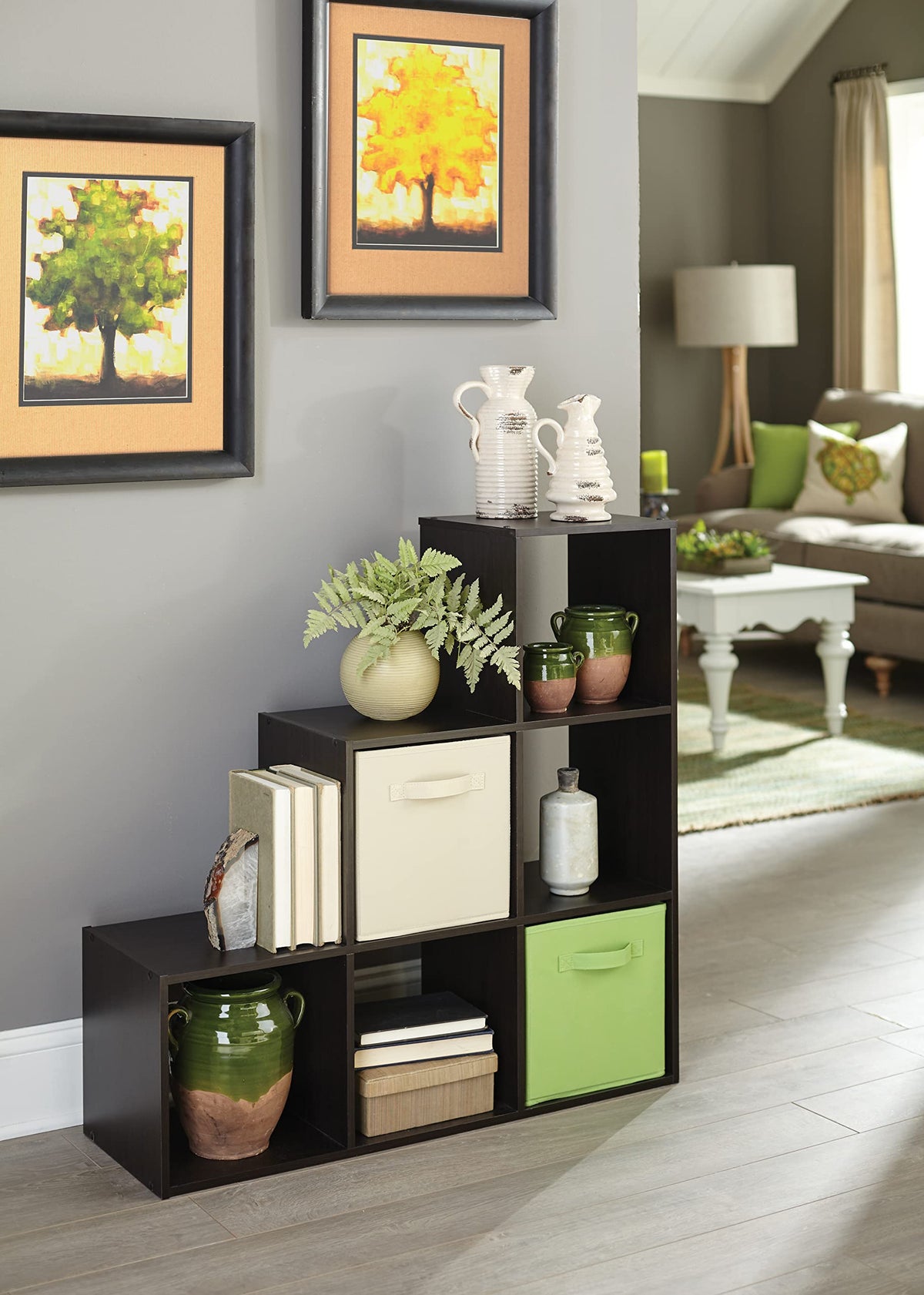 ClosetMaid Cubeicals 3-2-1 Cube Storage Shelf Organizer Bookshelf - Vertical/Horizontal, Easy