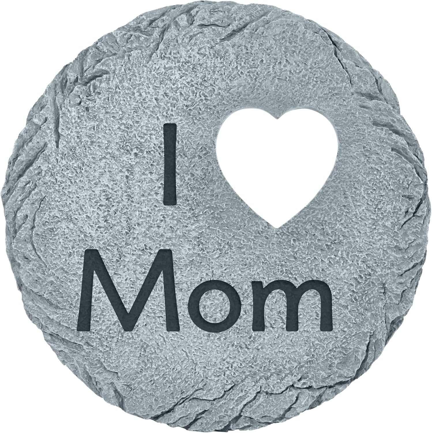 Let's Make Memories Personalized Garden Stone - Resin - Custom Garden Décor - Round Stone with