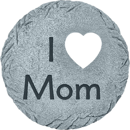 Let's Make Memories Personalized Garden Stone - Resin - Custom Garden Décor - Round Stone with