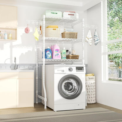 Ulif U8 Laundry Room Storage Organizer, Over The Washer and Dryer Storage Shelves for Laundry