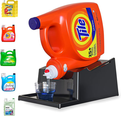 TidyFriend No-Spill Liquid Laundry Detergent Dispenser Holder, Laundry Soap Dispenser Holder with