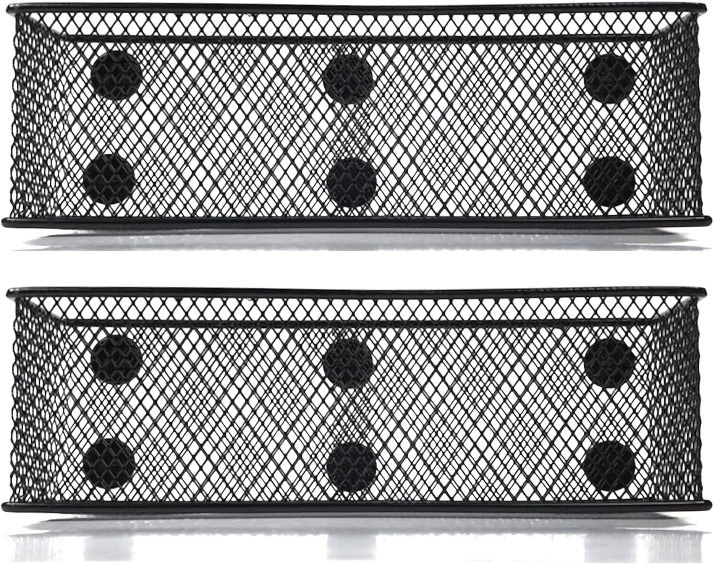 Magnetic Baskets Magnetic Organizer and Holder for Locker or Refrigerator - Pen Holders or Storage