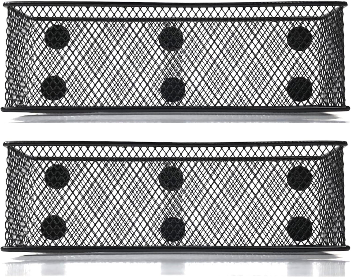 Magnetic Baskets Magnetic Organizer and Holder for Locker or Refrigerator - Pen Holders or Storage