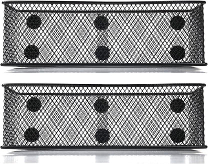 Magnetic Baskets Magnetic Organizer and Holder for Locker or Refrigerator - Pen Holders or Storage