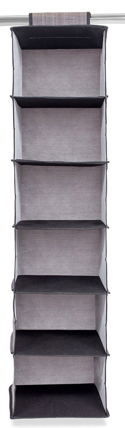 Internet's Best Hanging Closet Organizer - 6 Shelf - Clothing Sweaters Shoes Accessories Storage