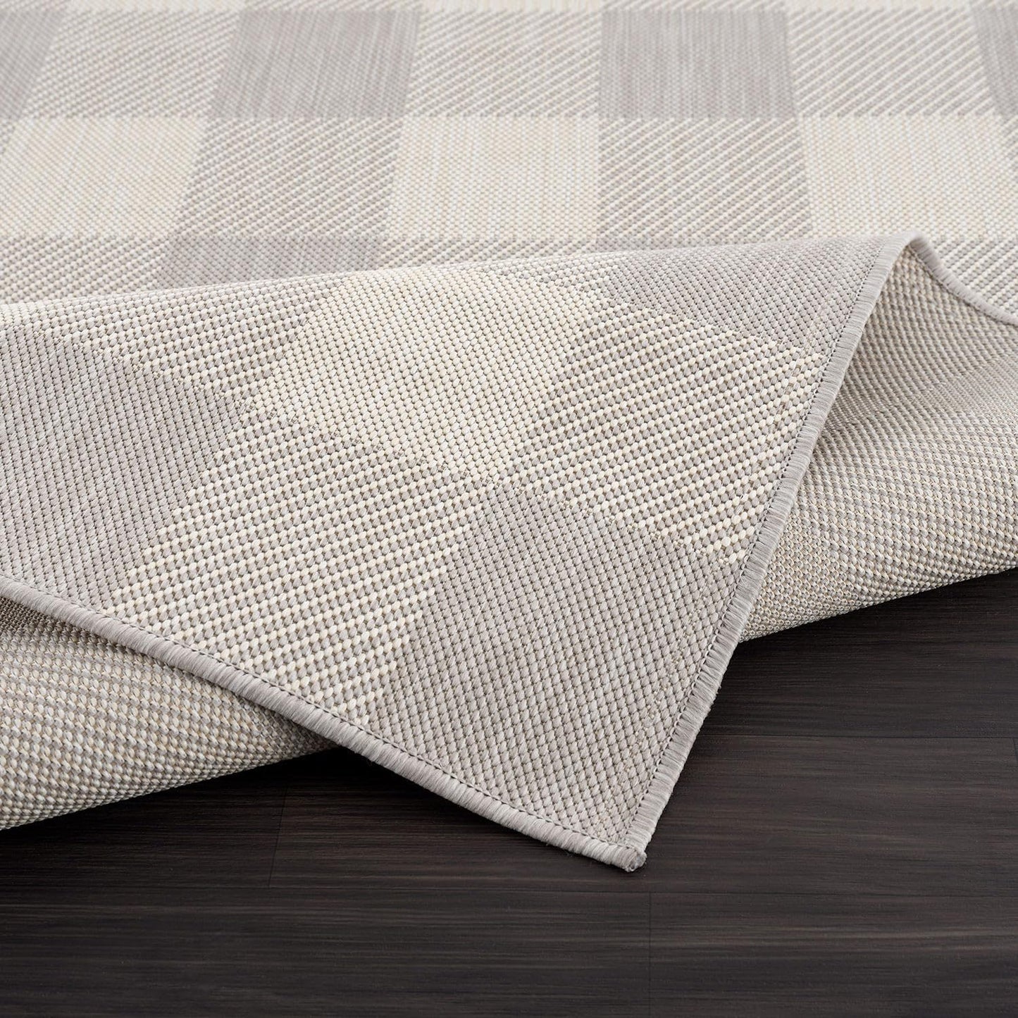 CAMILSON Outdoor Rug - Modern Area Rugs for Indoor and Outdoor Patios, Kitchen and Hallway mats