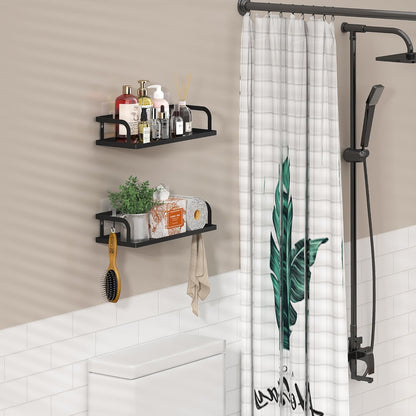 PUSDON Hanging Storage Baskets Organizer Wall Mount, Metal Wire Storage Bin Rack for Kitchen
