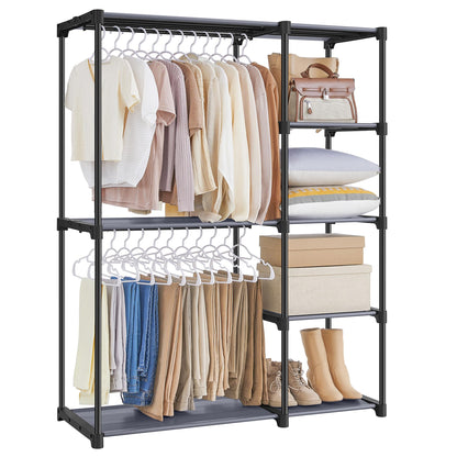 SONGMICS Portable Closet, Freestanding Closet Organizer, Clothes Rack