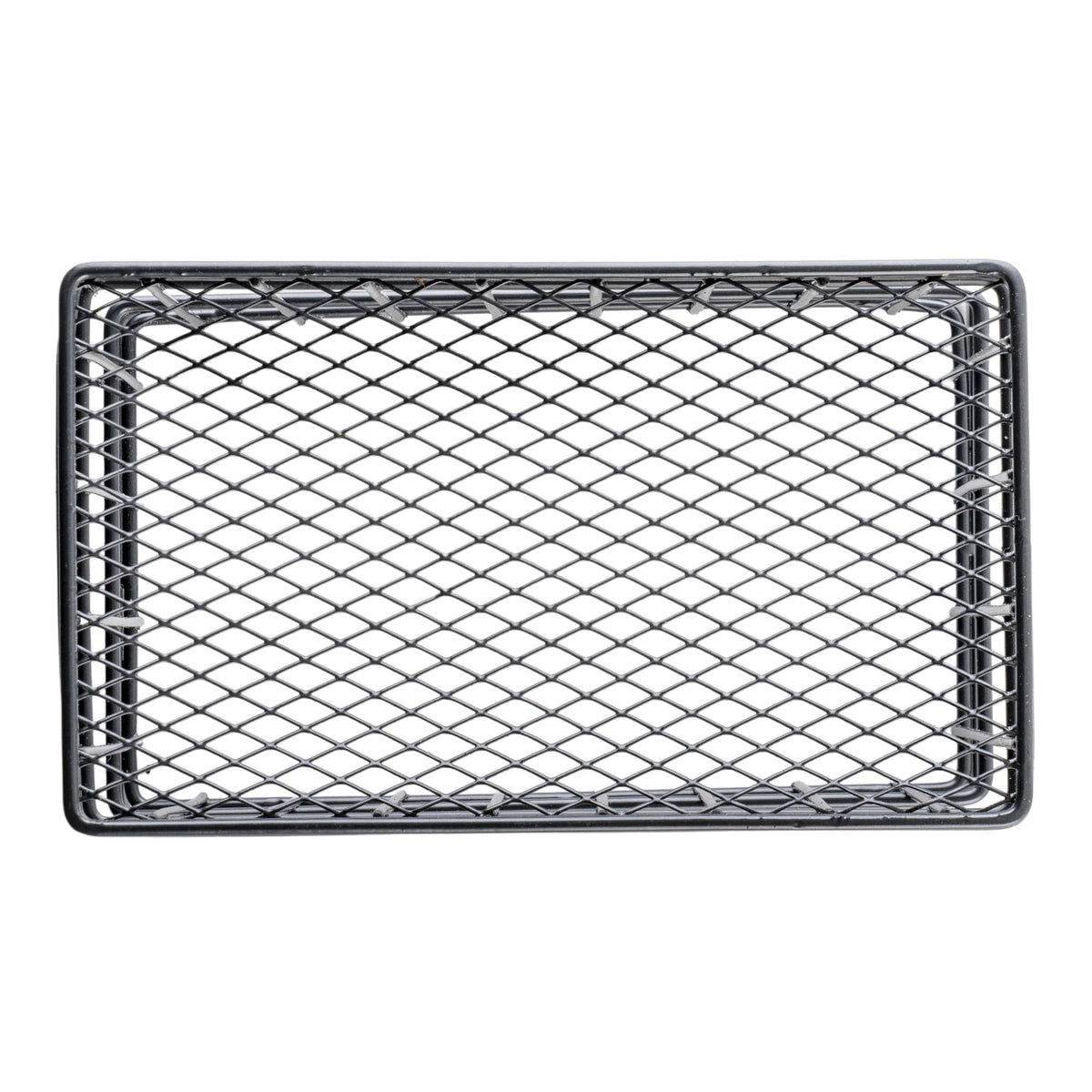 G.E.T. 7" x 4 1/4" Gray Rectangular Storage Metal Basket