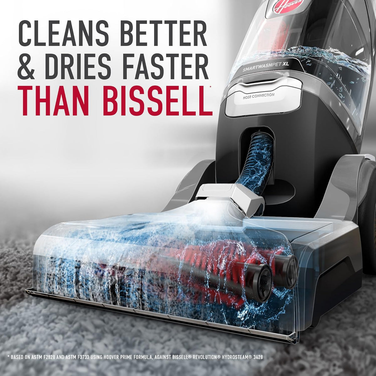 Hoover SmartWash Pet XL Upright Carpet Cleaner Machine for Carpet and Upholstery, Automatic Deep