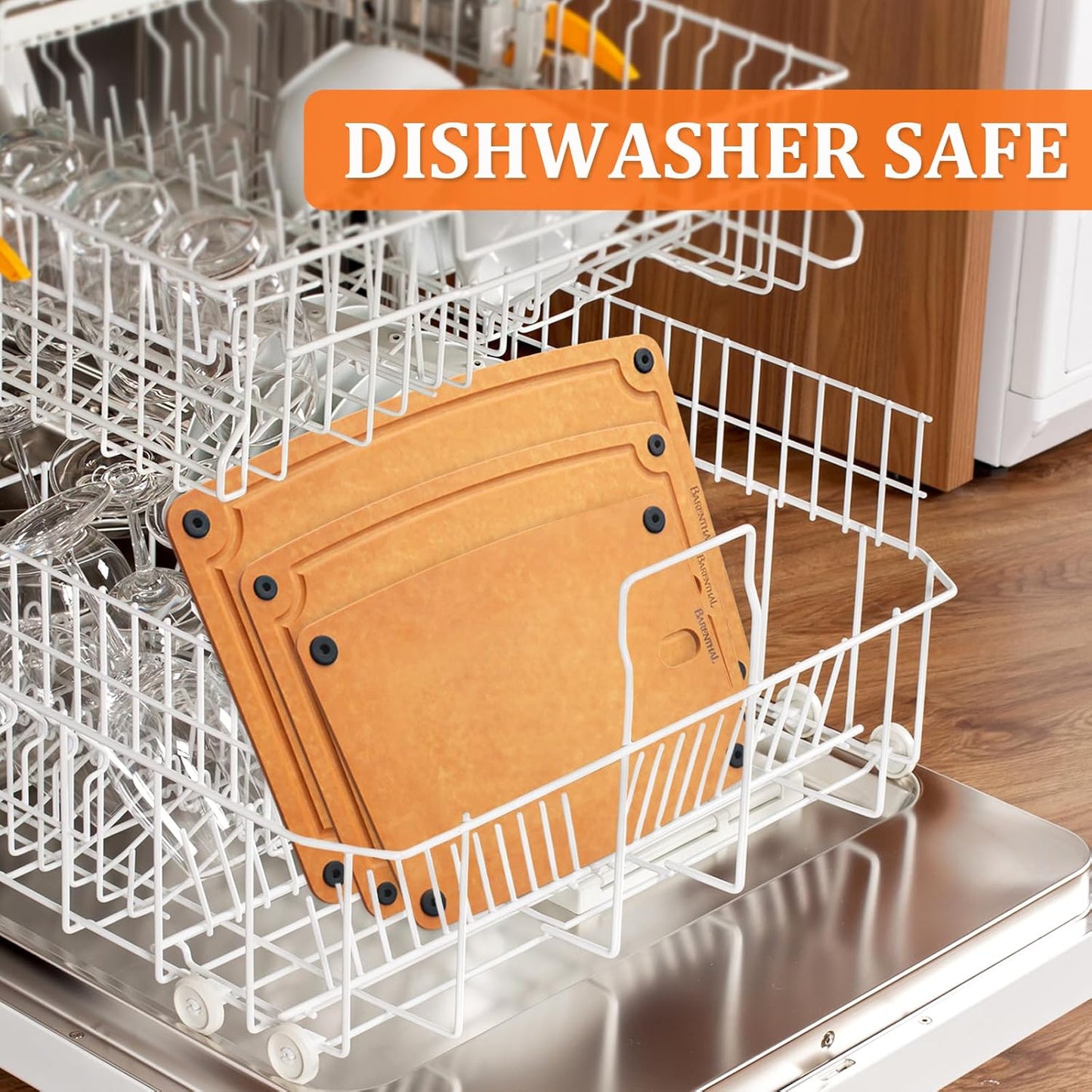 Cutting Boards for Kitchen Dishwasher Safe Eco-Friendly Composite Cutting Board Set of 2
