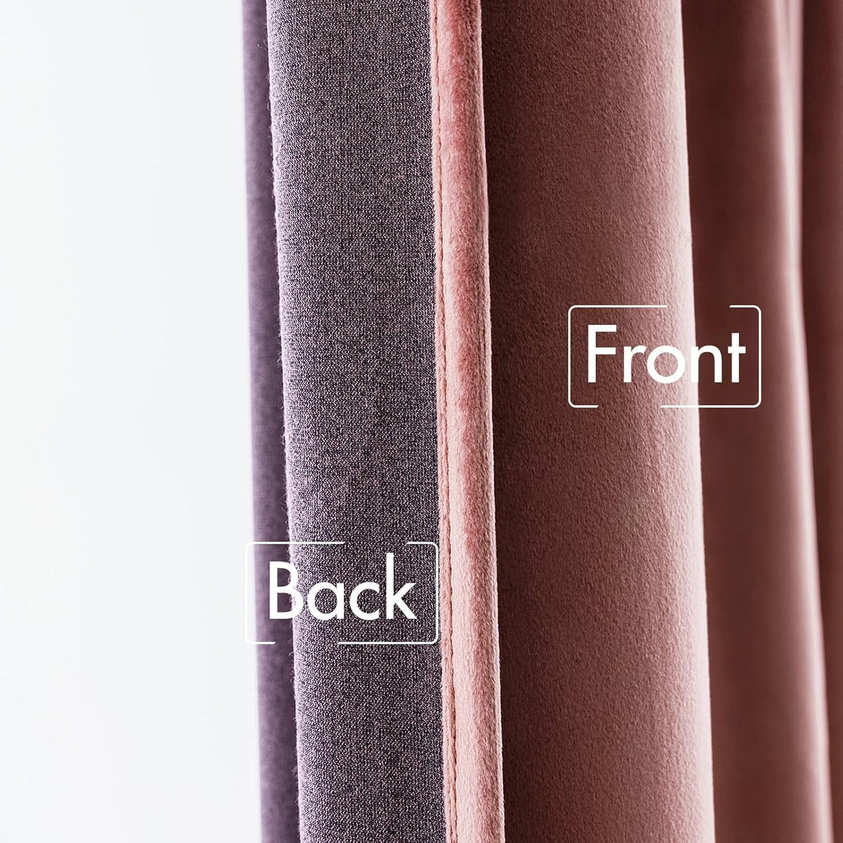 MIULEE Velvet Curtains 108 Inches Long 2 Panels - Pinch Pleated Luxury Room Darkening Curtains for