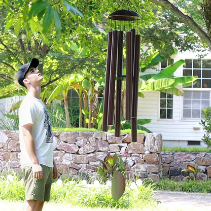 ASTARIN Extra Large Wind Chimes Outside, 2.4in Tubes Metal Handcrafted WindChimes with Deep Tone