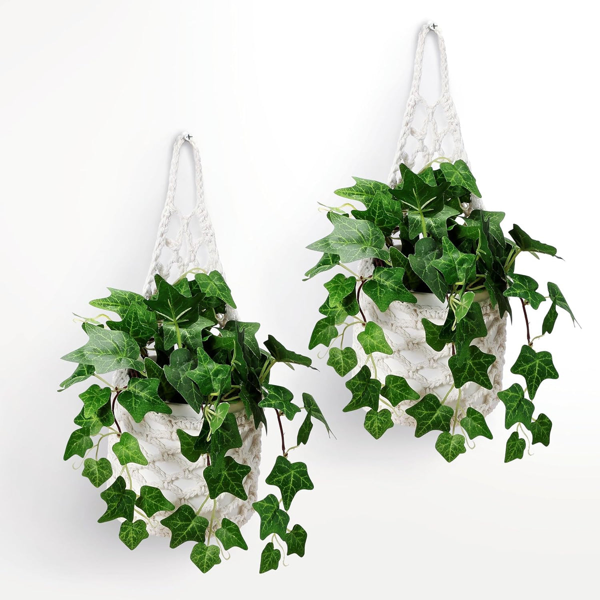 2PK Wall Planters for Indoor Plants, Macrame Plant Hanger | Wall Planter, Plant Hanger, Hanging